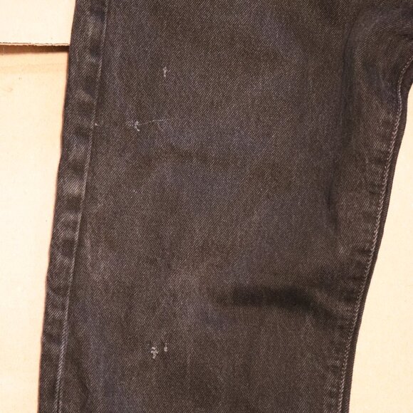 Levi 501 Black denim Jeans 36 x 34 pants Levis - Picture 4 of 8